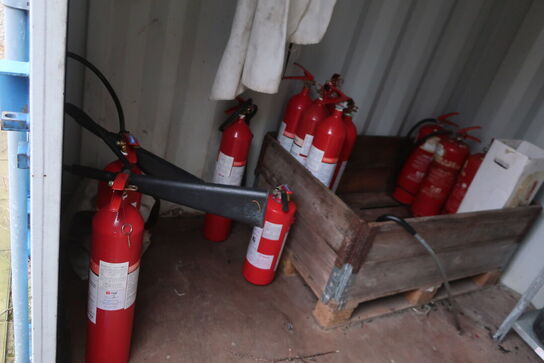 20' fods container HBSU 814223 m. indhold