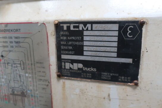 Gaffeltruck TCM FHG 25M