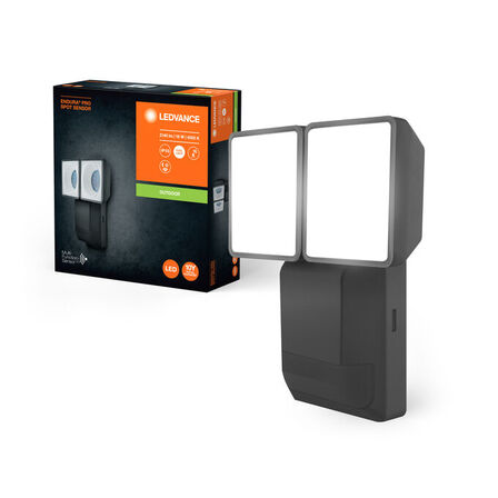 Ledvance endura udendørslampe pro sensor led antracit væglampe(ubrugt)