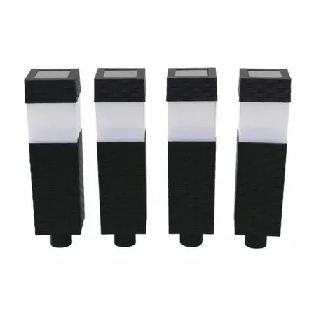 6 stk. alma solar lampe - 4 pak(ubrugt)