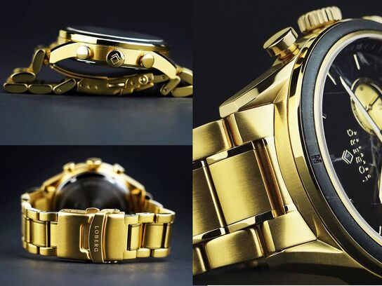 Herreur med marmor urskive.