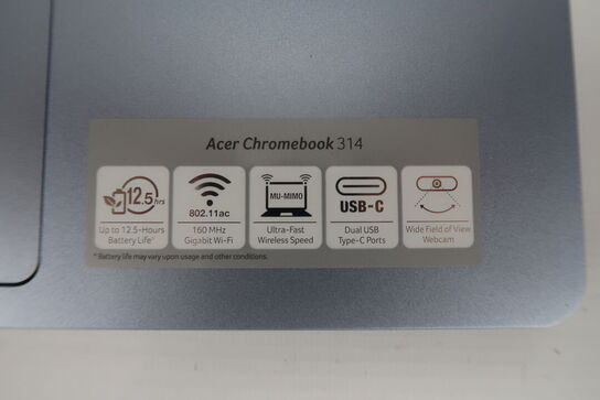 Acer Cromebook CB 314 Model N19Q2 14"