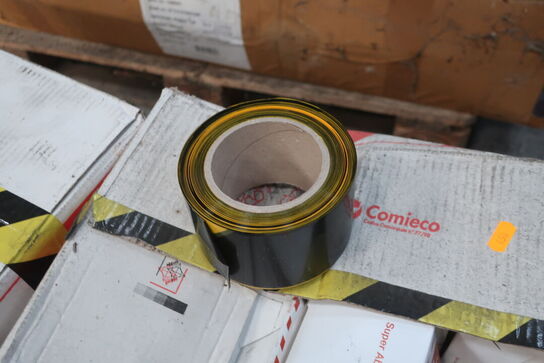 Palle med afspærringsbånd