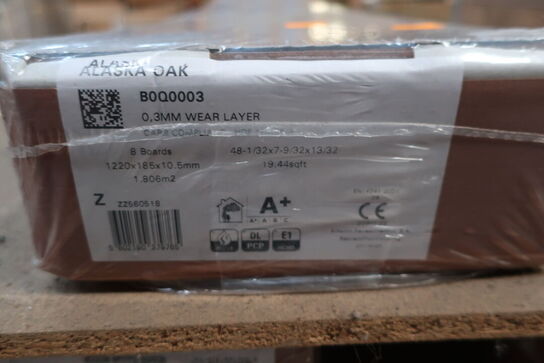 Palle med gulvplanker ALASKA OAK