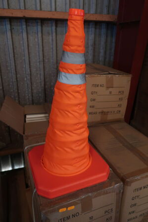 10 stk. afspærringskegler