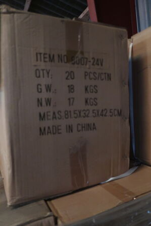 20 stk. advarselslamper Rotating Beacon Belt Activated