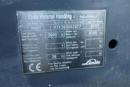 El-Gaffeltruck LINDE H30T