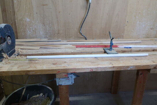 Arbejdsbord med afkorter