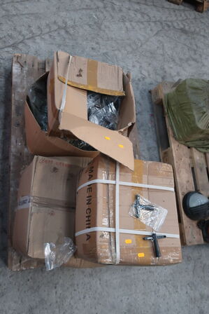 Palle med div. Varelager