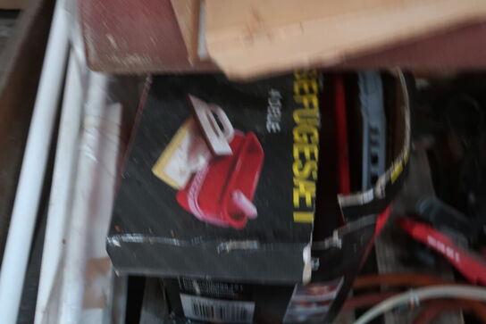 Palle med trykspand m.m.