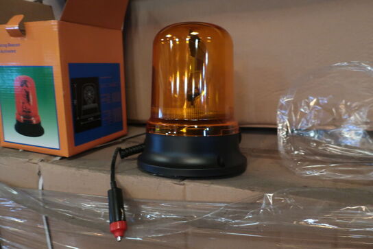 20 stk. advarselslamper Rotating Beacon Belt Activated