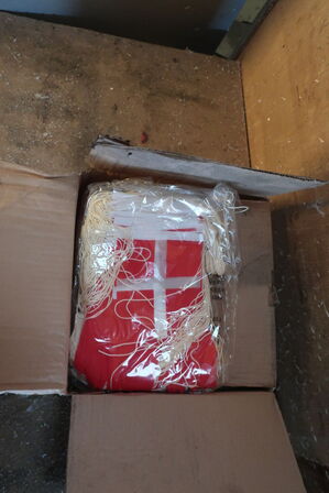 Arbejdsbord med indhold