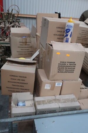 Palle med markeringspulver