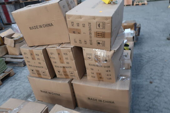 2 stk. paller med div. Dele til advarselslamper