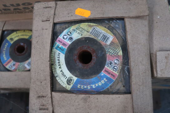 Palle med div. Skæreskiver LUGA ABRASIV