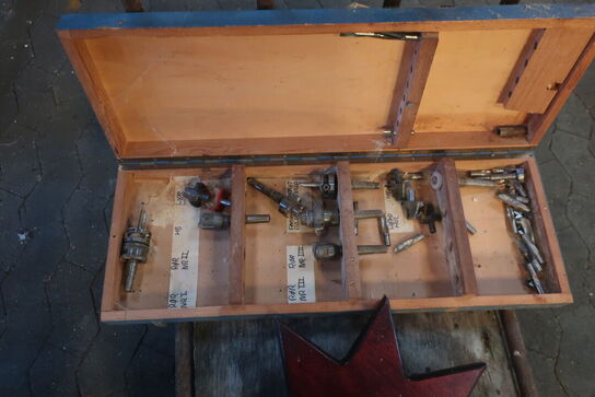 Opbevaringsvogn med indhold