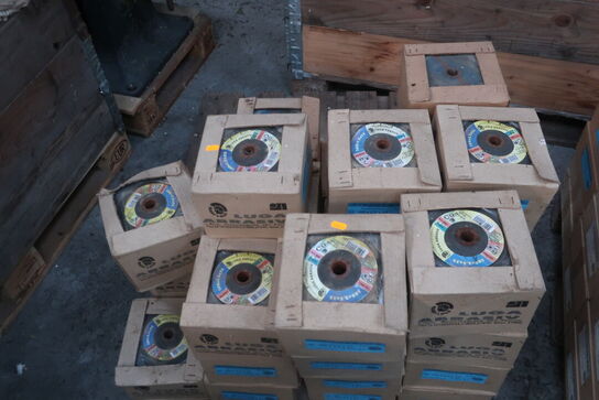 Palle med div. Skæreskiver LUGA ABRASIV