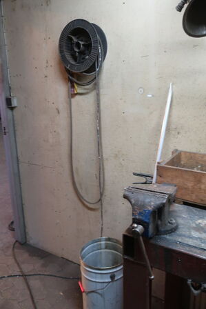 Arbejdsbord, værktøjstavle, div. Værktøj m.m.