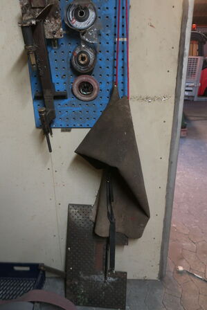 Arbejdsbord, værktøjstavle, div. Værktøj m.m.