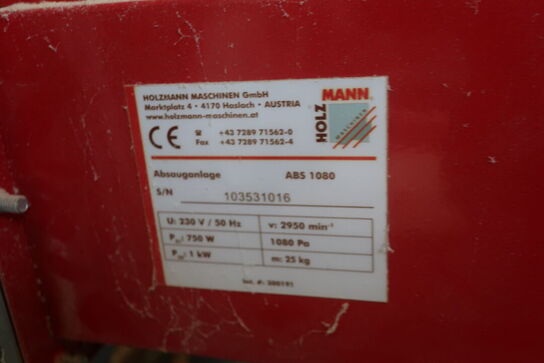 Spånudsugning HOLZMANN ABS 1080