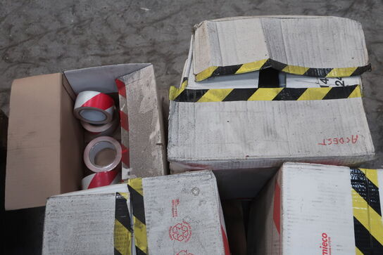 Palle med afspærringsbånd