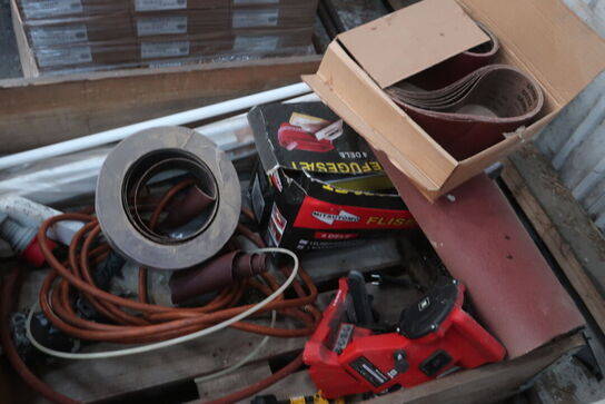 Palle med trykspand m.m.