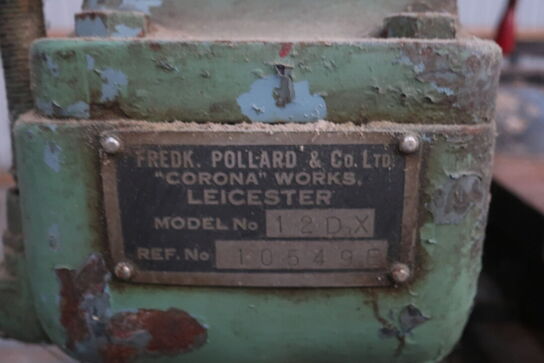 Søjleboremaskine SPINDLE SPEEDS