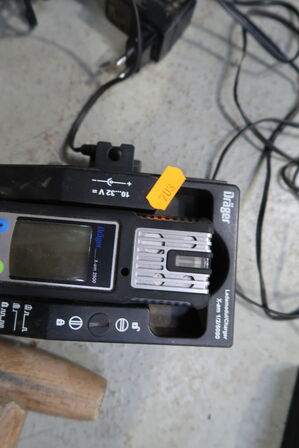 Gasdetektor DRÄGER X-AM 2500 med lader