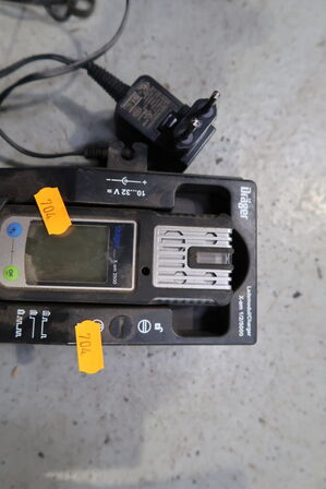 Gasdetektor DRÄGER X-AM 2500 med lader