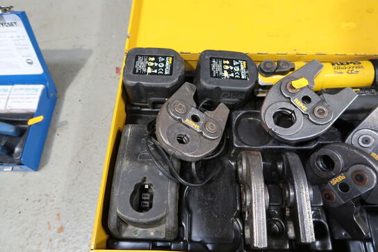 Akku radialpresse REMS Mini-Press med 2 stk. batterier, lader m.m.