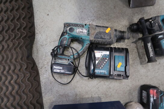 Akku slagboremaskine MAKITA med batteri og lader
