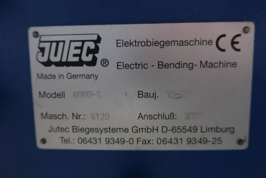 Rørbukker JUTEC 6000-S med div. Tilbehør