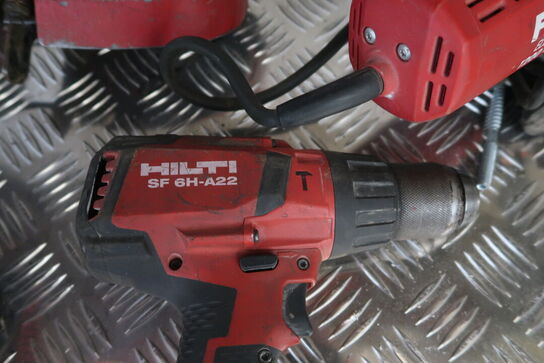Akku bore/skruemaskine HILTI SF 6H-A22 med batteri