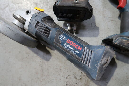 3 stk. akku håndværktøj BOSCH