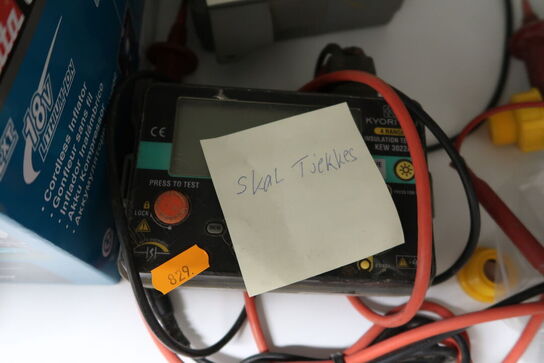 2 stk. isolationstestere KYORITSU 3022A