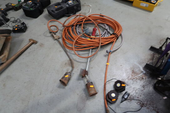 3 stk. ukrudtsbrændere