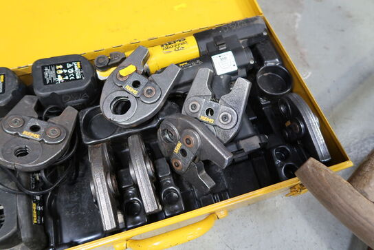 Akku radialpresse REMS Mini-Press med 2 stk. batterier, lader m.m.