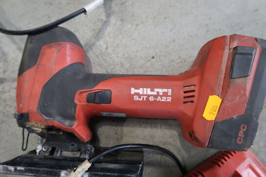 Akku stiksav HILTI SJT 6-A22 med batteri og lader