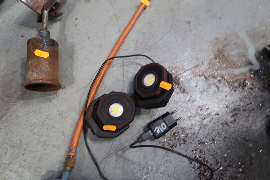 2 stk. arbejdslamper