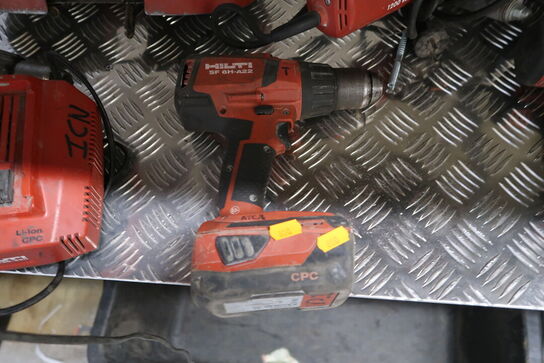 Akku bore/skruemaskine HILTI SF 6H-A22 med batteri