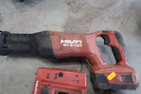 Akku bajonetsav HILTI SR 6-A22 med 2 stk. batterier og lader 