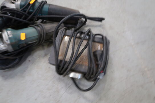 2 stk. vinkelslibere MAKITA, BOSCH