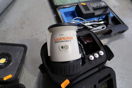 Krydslaser LASERLINER AutoCross-Laser 3
