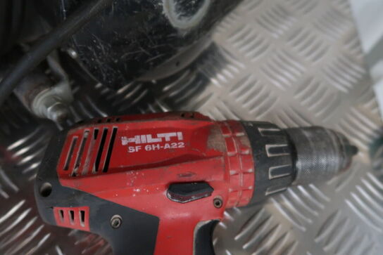 Akku bore/skruemaskine HILTI SF 6H-A22 med batteri