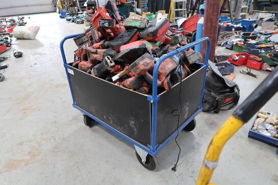 Opbevaringsvogn uden indhold