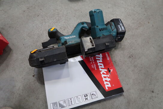 Akku båndsav MAKITA DPB181 med batteri