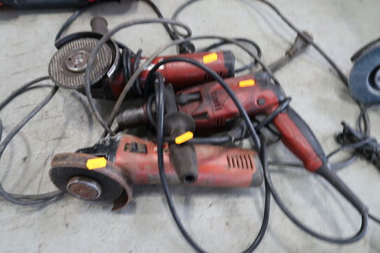 3 stk. håndværktøj HILTI