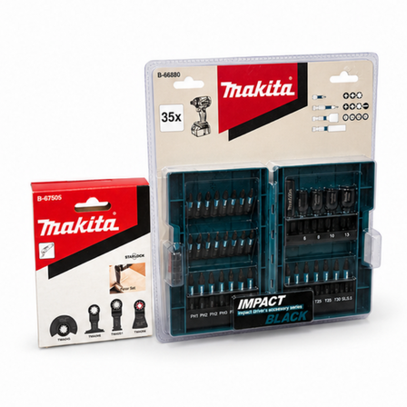 Makita Bitssæt + Multi Cut Klinger