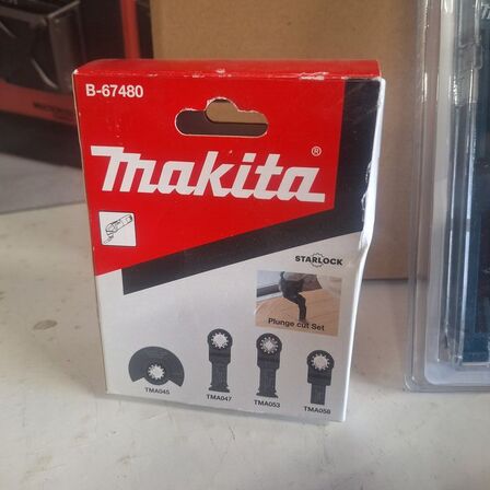 Makita Bitssæt + Multi Cut Klinger+stiksavklinger+HHS borsæt