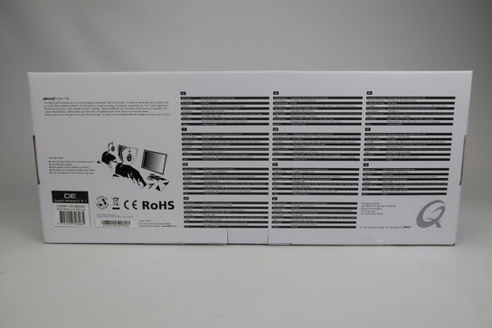 5 stk. Qpad MK75 Pro Gaming Mechanical Keyboard - Tysk layout